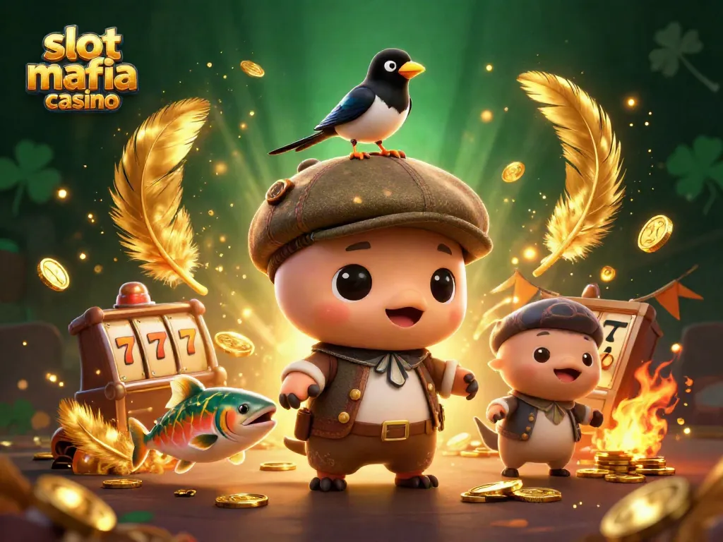 Experience the excitement of slot mafia casino with playful characters and dynamic gaming elements.