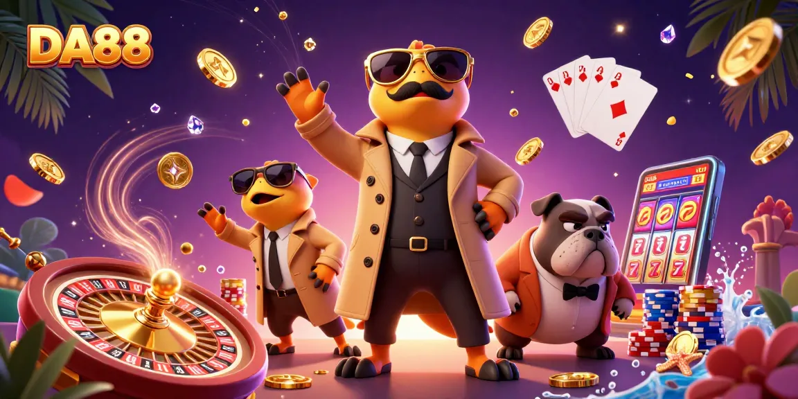 Experience the excitement of DA88 with raptors sneaking into a VIP casino!