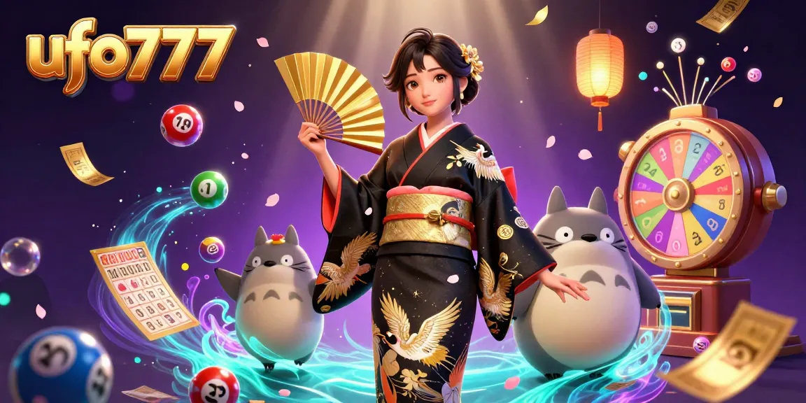 Experience thrilling gameplay with ufo777, featuring animated lottery elements and vibrant characters.