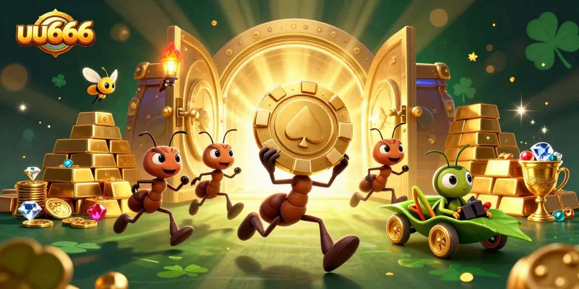 Experience the thrill of uu666 with a team of characters on an adventurous heist in a casino