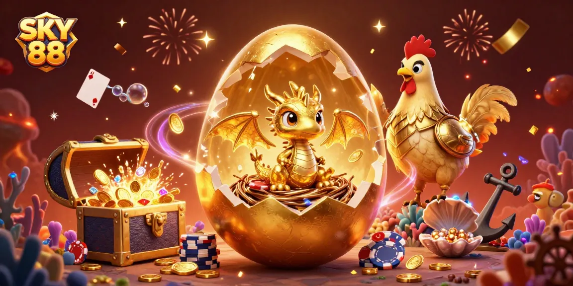 Win big at SKY 88 with exciting games and a golden dragon guarding your fortune.