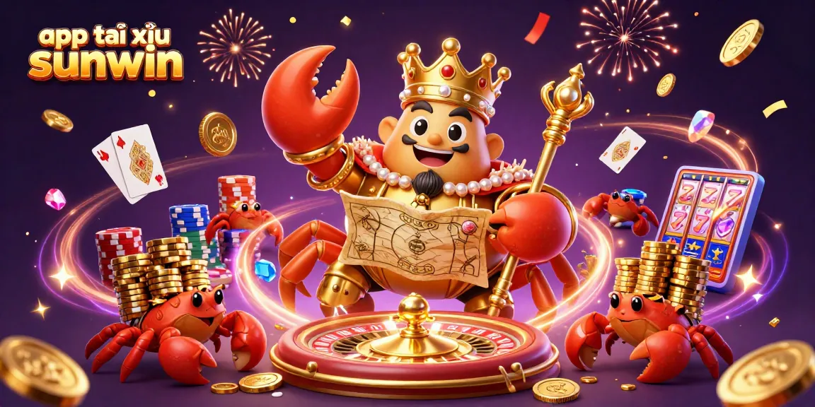 Experience thrilling gameplay with app tài xỉu sunwin while exploring a vibrant casino scene of treasure and excitement.