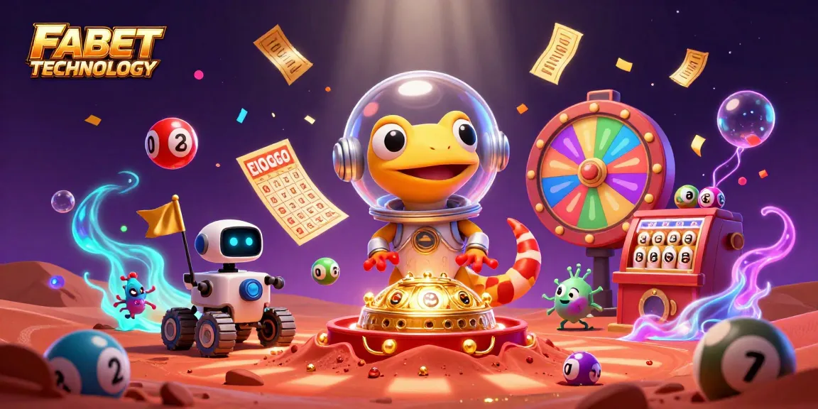 Experience thrilling moments with FABET TECHNOLOGY as Martian characters uncover a golden casino.