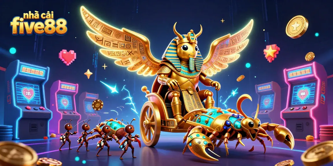 Engage with exciting games at nhà cái five88 featuring unique casino visuals and dynamic characters.